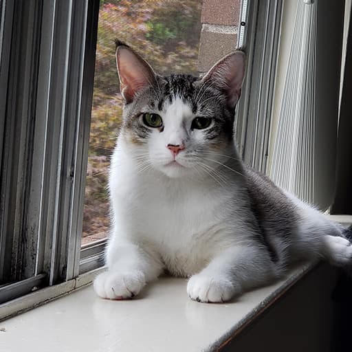 cat before